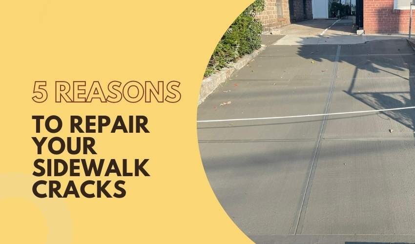 Sidewalk Cracks Repair